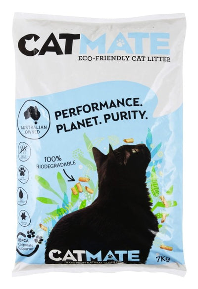 Catmate Wood Pellet Cat Litter - Just For Pets Australia