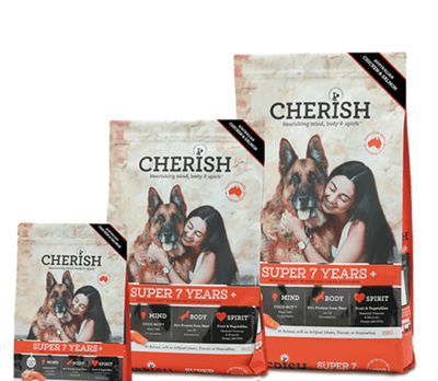 Cherish Super 7 Years + Dog Food - Just For Pets Australia
