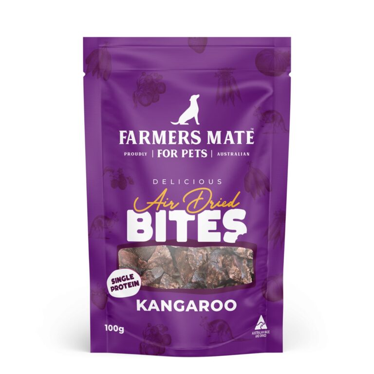 Farmers Mate Air Dried Treats Kangaroo 100g