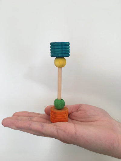 Feathered Friends Foot Bar Bell 3X12Cm - Just For Pets Australia