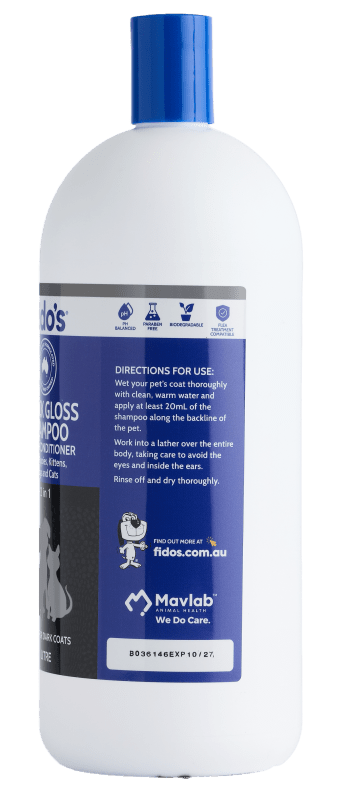 Fido's Black Gloss Shampoo
