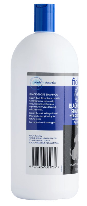 Fido's Black Gloss Shampoo