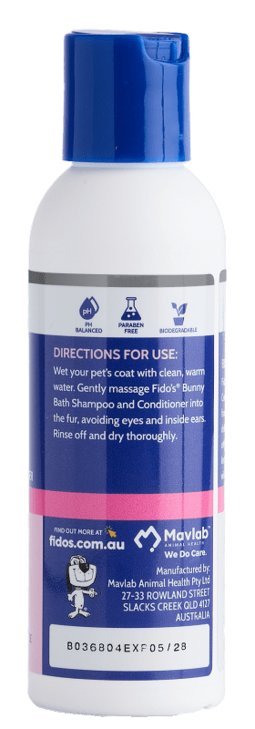 Fido's Bunny Bath Shampoo & Conditioner