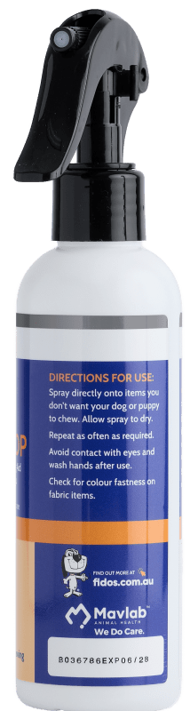 Fido's Chewstop Bitter Spray