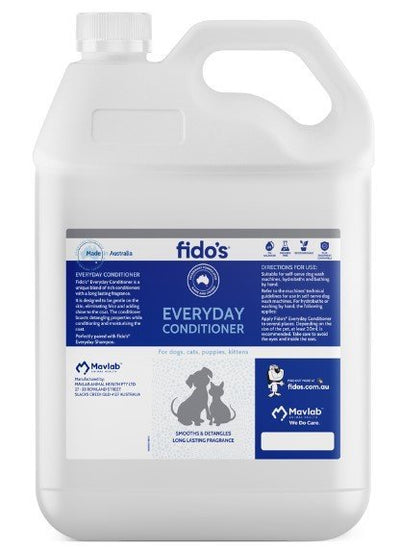 Fido's Everyday Conditioner 5L - Just For Pets Australia