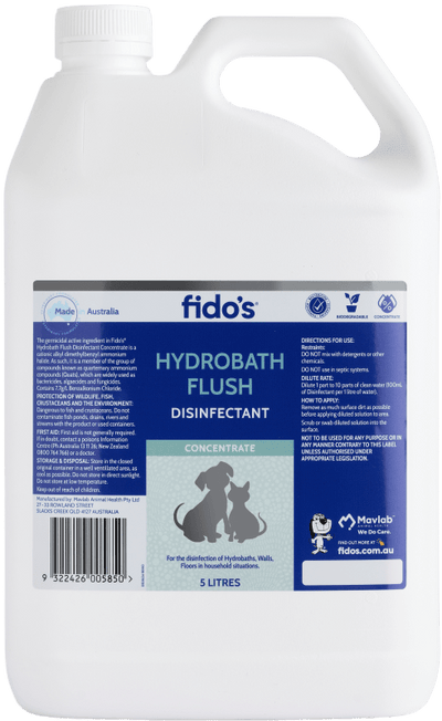 Fido's Hydrobath Flush - Just For Pets Australia