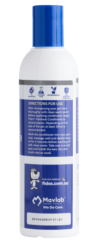 Fido's Oatmeal Conditioner