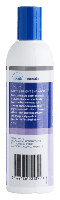 Fido's White & Bright Shampoo