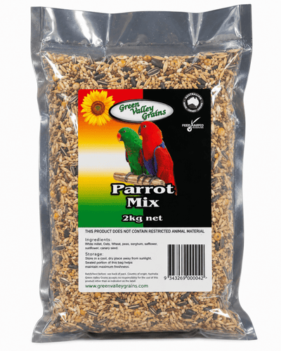 Green Valley Grains Parrot Mix - Just For Pets Australia