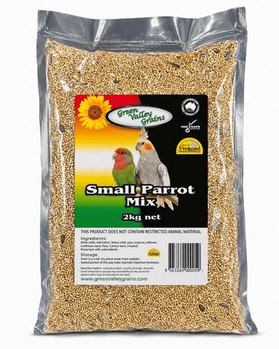Green Valley Grains Small Parrot Mix - Just For Pets Australia