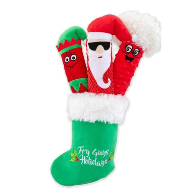 Guru Holiday Fry Guys Stocking 3Pk - Just For Pets Australia