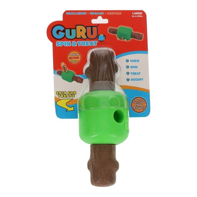 Guru Spin & Treat Stick Bacon Large - Just For Pets Australia