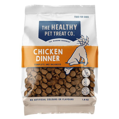 Healthy Pet Treat Co Chicken Dinner Kibble Dog Food 1.8kg - Just For Pets Australia
