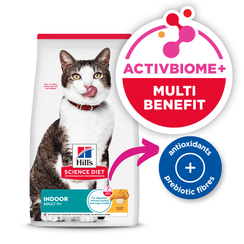 Hill's Science Diet Adult 11+ Indoor Dry Cat Food
