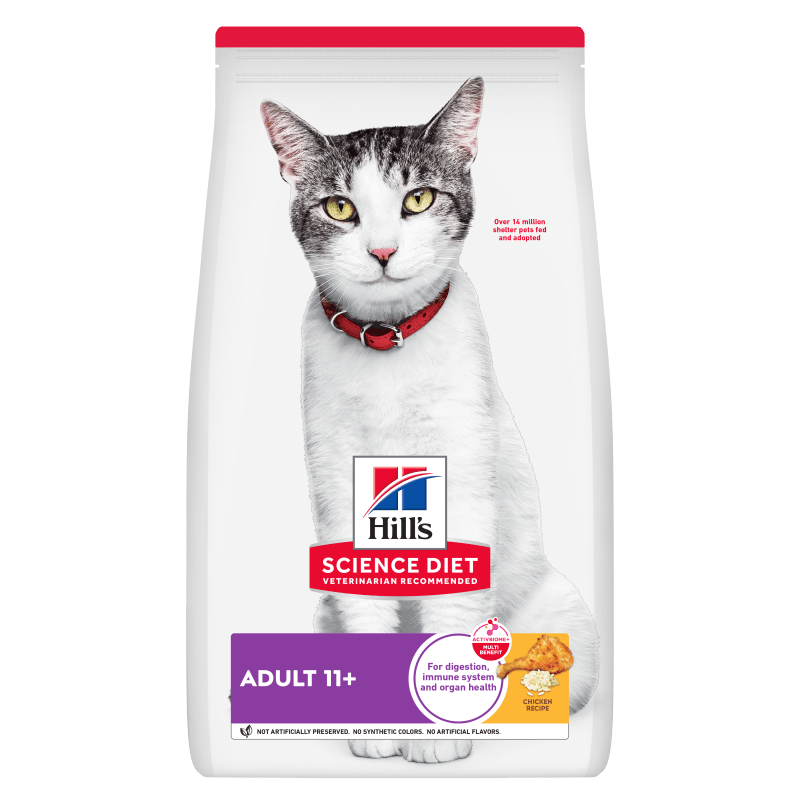 Hill's Science Diet Adult 11+ Senior Dry Cat Food