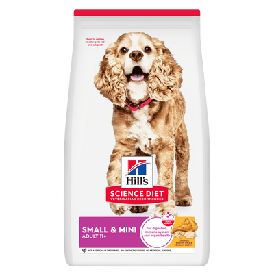Hill's Science Diet Adult 11+ Small Paws Senior Dry Dog Food 2.04kg - Just For Pets Australia