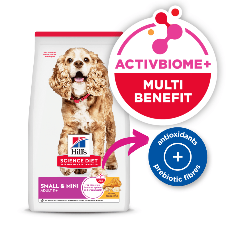 Hill's Science Diet Adult 11+ Small Paws Senior Dry Dog Food 2.04kg
