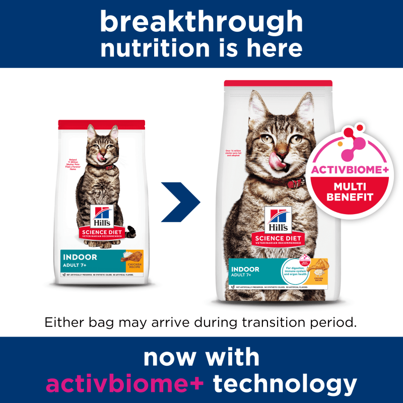 Hill's Science Diet Adult 7+ Indoor Dry Cat Food