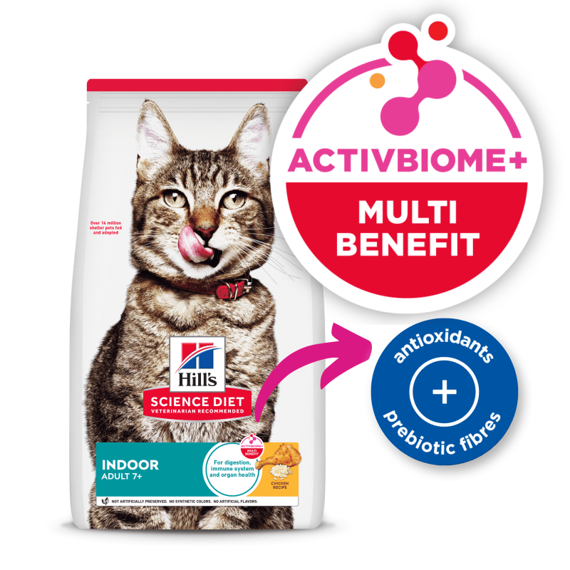 Hill's Science Diet Adult 7+ Indoor Dry Cat Food