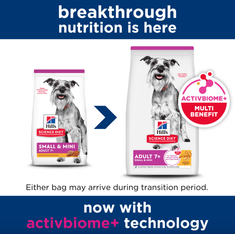 Hill's Science Diet Adult 7+ Small Paws Senior Dry Dog Food
