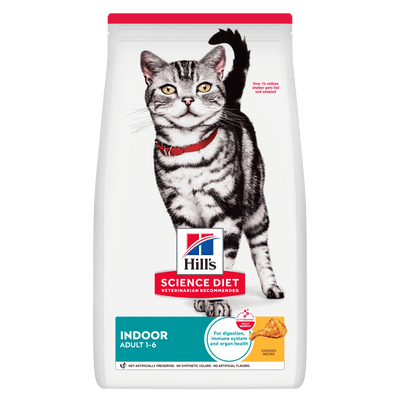 Hill's Science Diet Adult Indoor Dry Cat Food - Just For Pets Australia