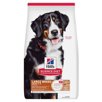 Hill's Science Diet Adult Large Breed Lamb Meal & Brown Rice Recipe Dry Dog Food 14.97kg - Just For Pets Australia