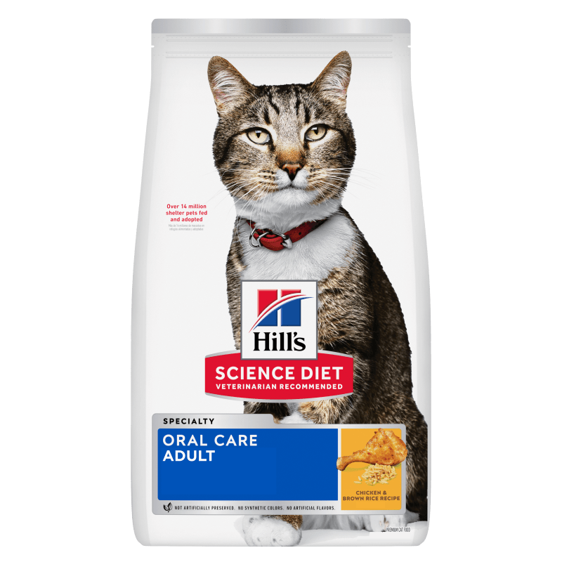 Hill's Science Diet Adult Oral Care Dry Cat Food