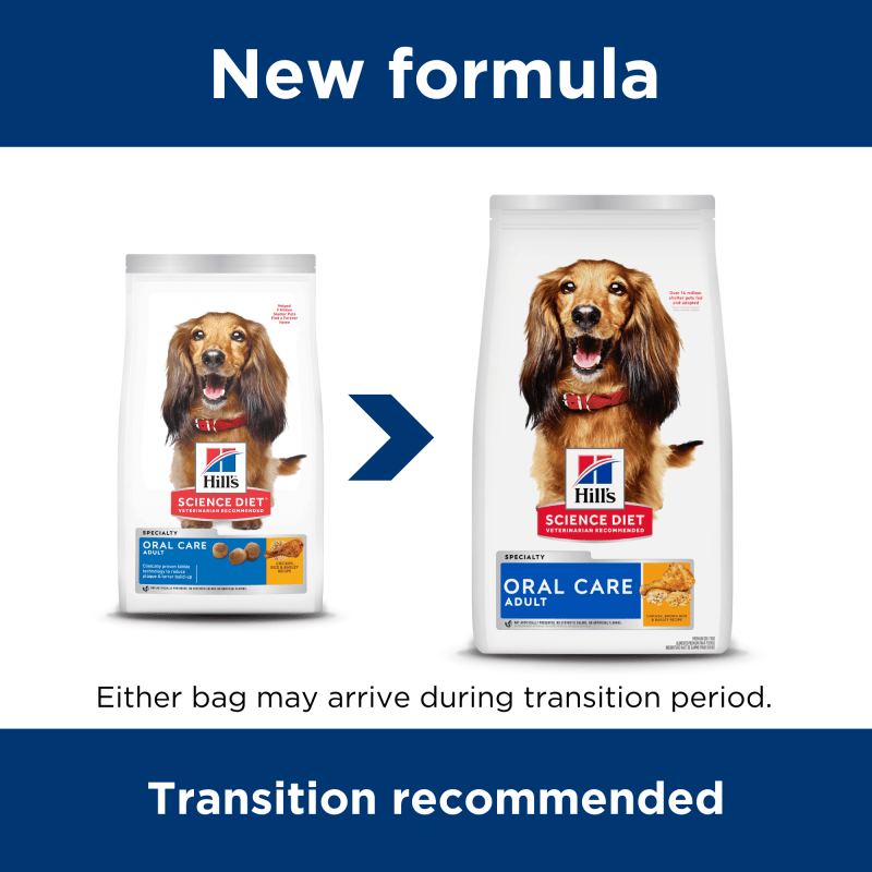 Hill's Science Diet Adult Oral Care Dry Dog Food