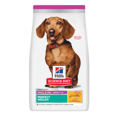 Hill's Science Diet Adult Perfect Weight Small & Mini Dry Dog Food - Just For Pets Australia