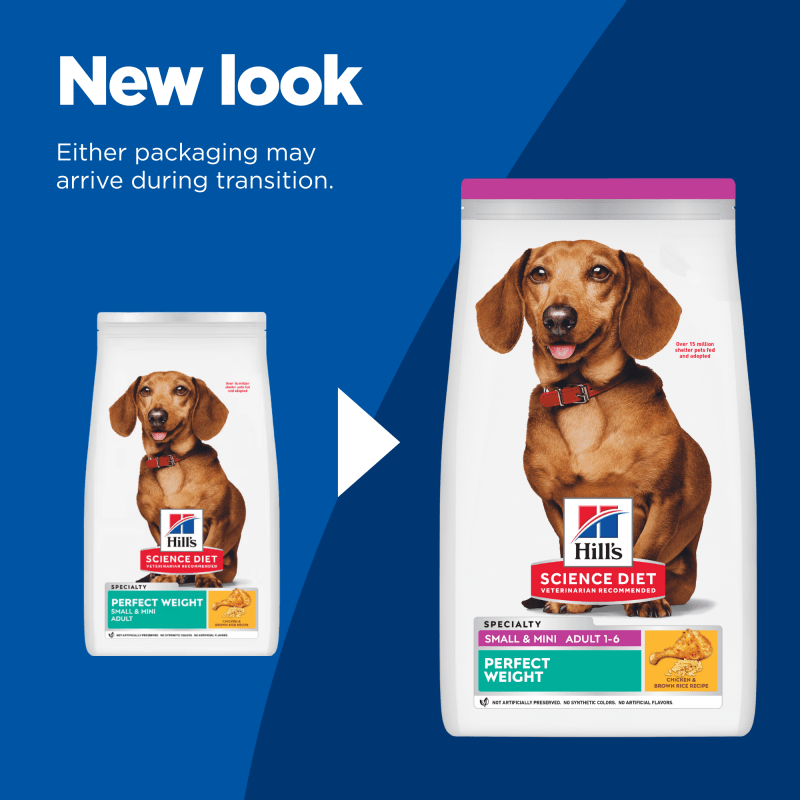 Hill's Science Diet Adult Perfect Weight Small & Mini Dry Dog Food