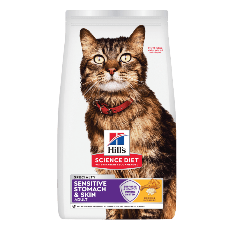 Hill's Science Diet Adult Sensitive Stomach & Skin Dry Cat Food