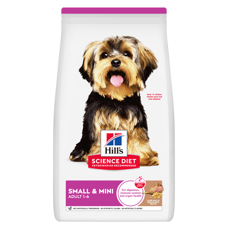 Hill's Science Diet Adult Small Paws Lamb Meal & Brown Rice Recipe Dry Dog Food 2.04kg