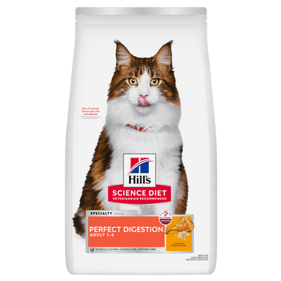 Hill's Science Diet Perfect Digestion Adult Dry Cat Food - Just For Pets Australia