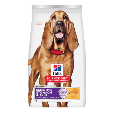 Hill's Science Diet Sensitive Stomach & Skin Adult Large Breed Dry Dog Food 13.6kg - Just For Pets Australia