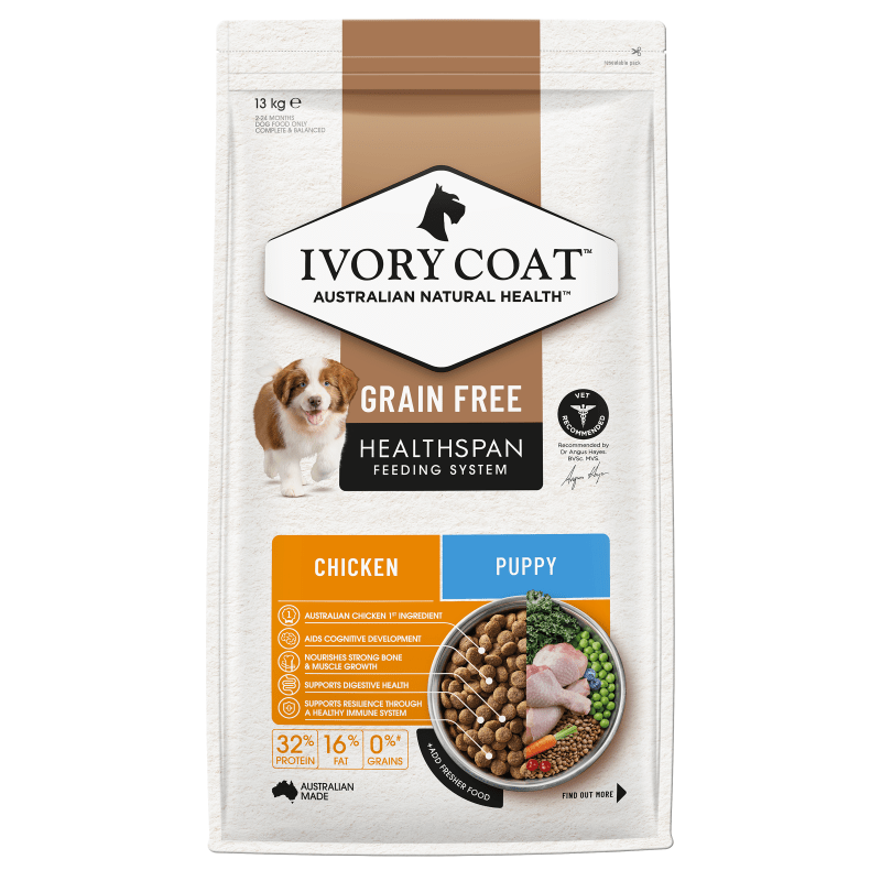 Ivory Coat Grain Free Puppy Chicken