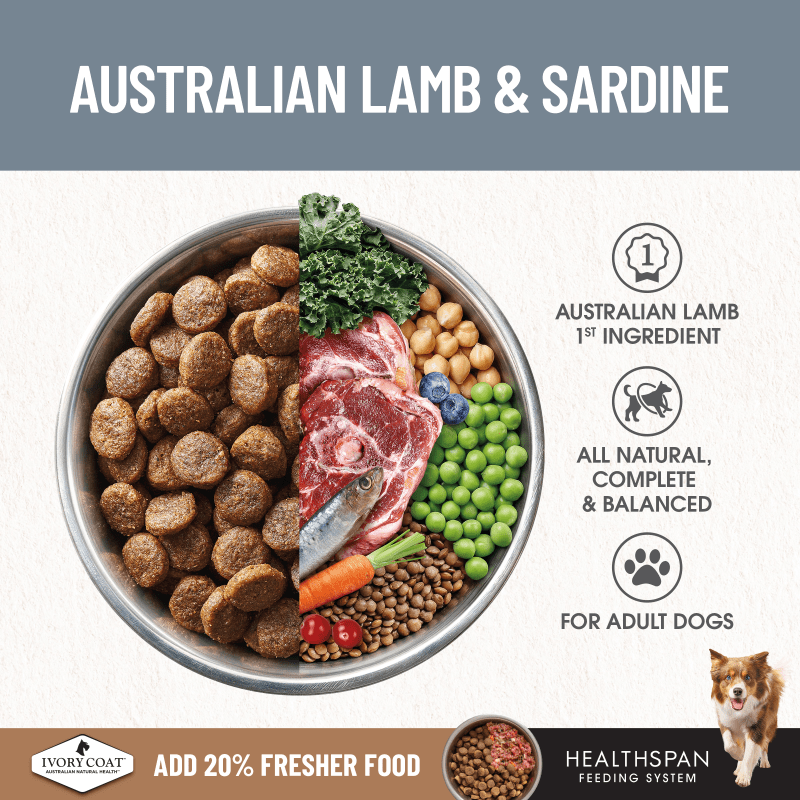 Ivory Coat Lamb & Sardine Grain Free Dry Dog Food