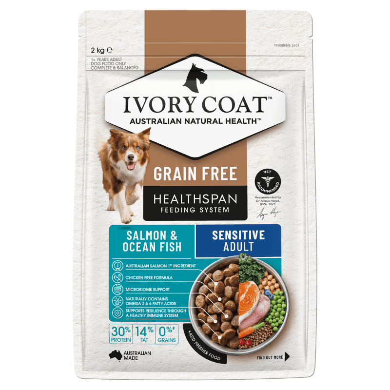 Ivory Coat Ocean Fish & Salmon Grain Free Dry Dog Food