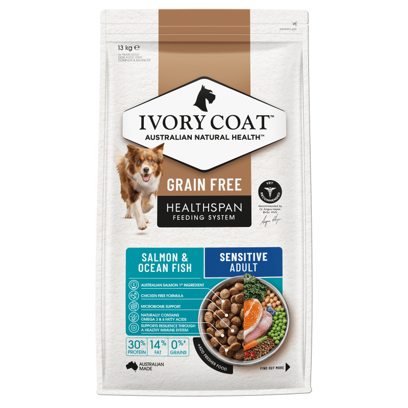 Ivory Coat Ocean Fish & Salmon Grain Free Dry Dog Food