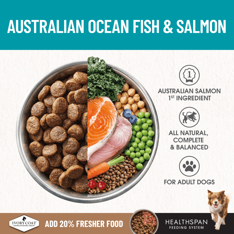 Ivory Coat Ocean Fish & Salmon Grain Free Dry Dog Food