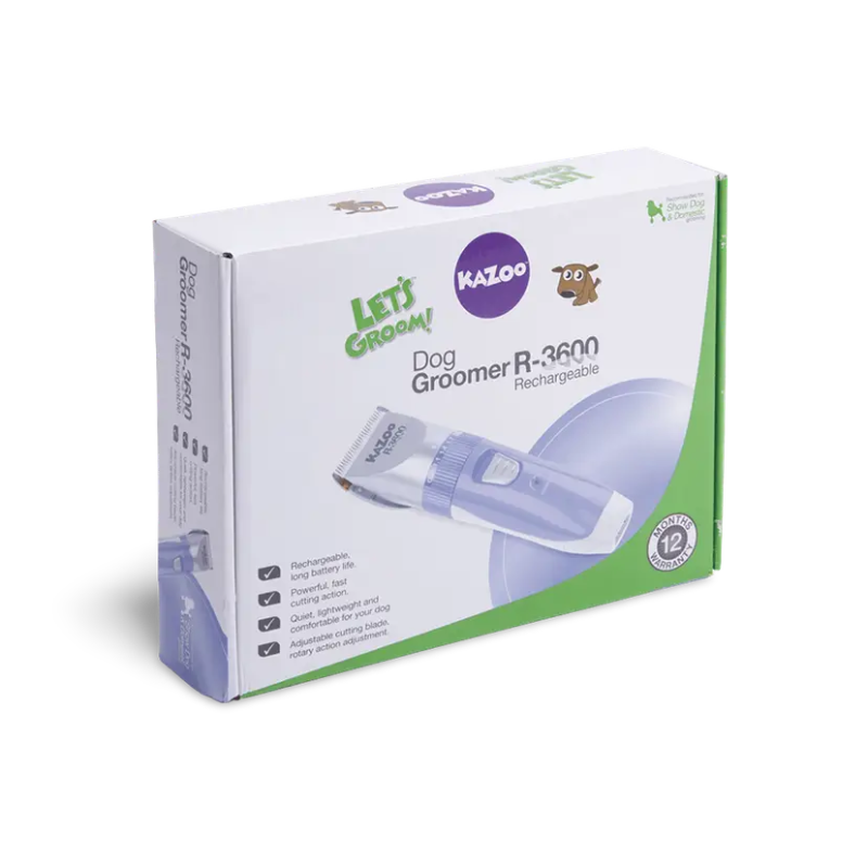 Kazoo Dog Groomer R3600 Lilac / White