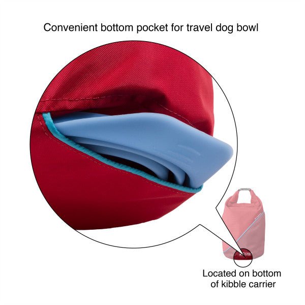 Kurgo Kibble Carrier, Coastal Blue