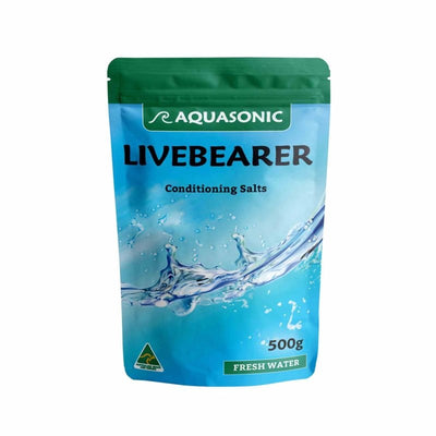 Livebearer Conditioning Salts 500gm Bag (50cm) - Just For Pets Australia
