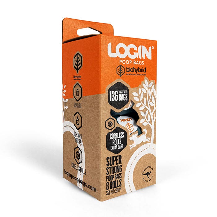 Login BioHybrid Poo Bag