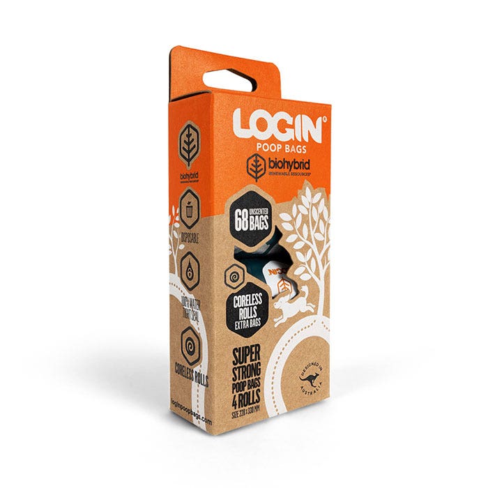 Login BioHybrid Poo Bag