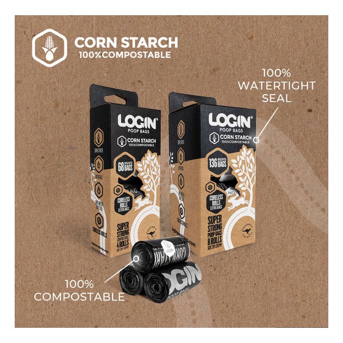 Login Compostable Poo Bag