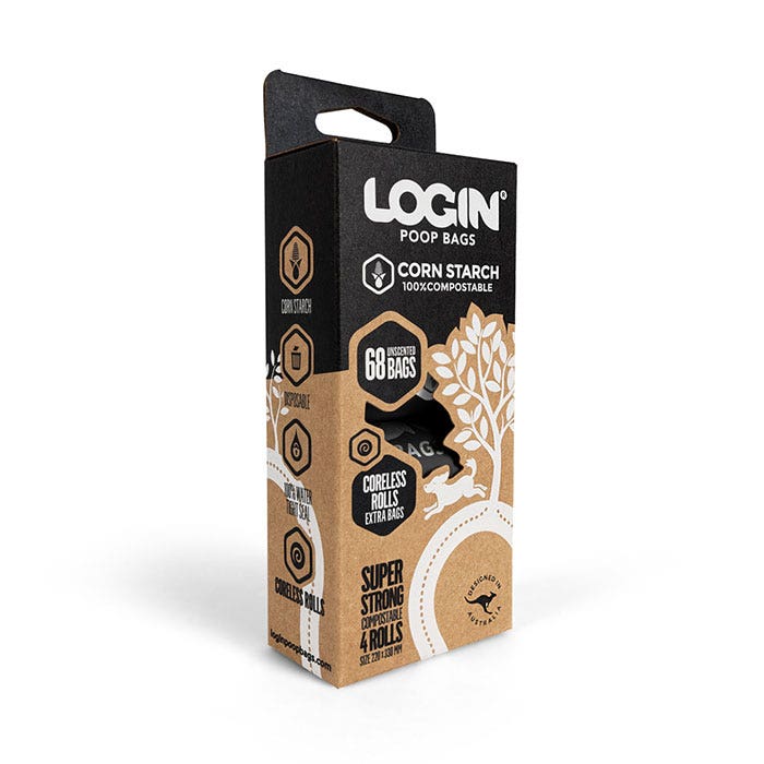 Login Compostable Poo Bag