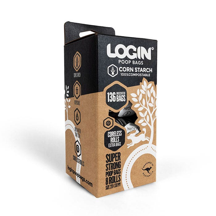 Login Compostable Poo Bag