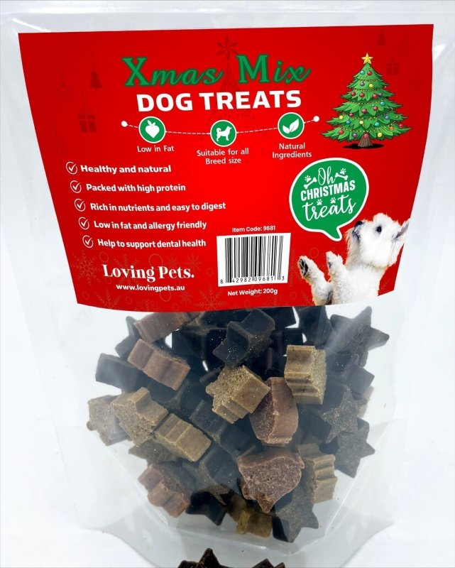Loving Pets Christmas Mixed Dog Treats