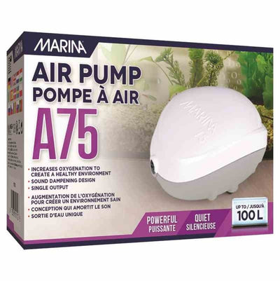 Marina Air Pump 75 - Single (N02) - Just For Pets Australia