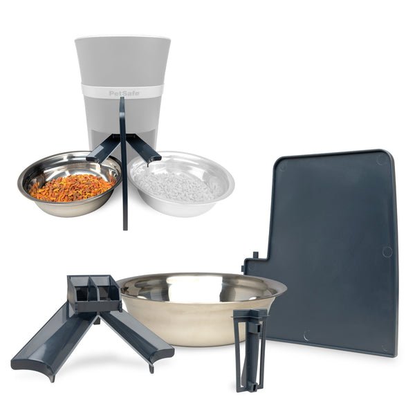 PetSafe 2 Meal Splitter with Bowl for Smart Feed and Healthy Pet Simply Feed